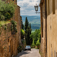 Buy canvas prints of Views travelling around Tuscany, Italy  by Gail Johnson