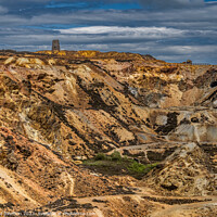 Buy canvas prints of Parys Mountain ancient copper mine  by Gail Johnson