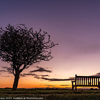 Buy canvas prints of Sunrise over Penrhos nature park Angelsey by Gail Johnson