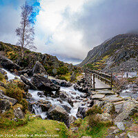 Buy canvas prints of Views around Snowdonia in Winter, North Wales by Gail Johnson