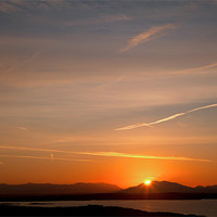 Buy canvas prints of Sunrise over Snowdonia by Gail Johnson