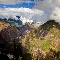Buy canvas prints of Machu Picchu by Gail Johnson