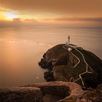 Buy canvas prints of South Stack Lighthouse by Gail Johnson
