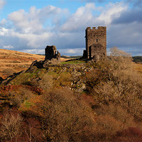 Buy canvas prints of Dolwyddelan Castle by Gail Johnson