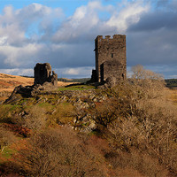 Buy canvas prints of Dolwyddelan Castle by Gail Johnson
