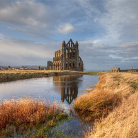 Buy canvas prints of Whitby Abbey by Gail Johnson