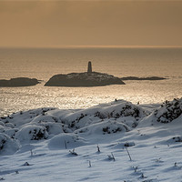 Buy canvas prints of Rhoscolyn in winter by Gail Johnson