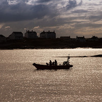 Buy canvas prints of Trearddur Bay Lifeboat by Gail Johnson