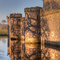 Buy canvas prints of Beaumaris castle by Gail Johnson