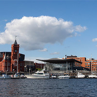 Buy canvas prints of Cardiff bay by Gail Johnson