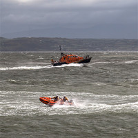 Buy canvas prints of 2 Lifeboats by Gail Johnson