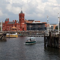 Buy canvas prints of Cardiff bay by Gail Johnson