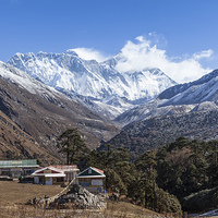 Buy canvas prints of View to Everest by Gail Johnson