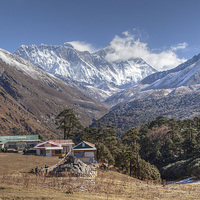 Buy canvas prints of View to Everest by Gail Johnson