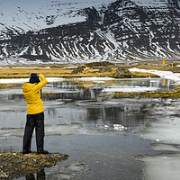 Buy canvas prints of Icelandic Views - Gerdi by Gail Johnson