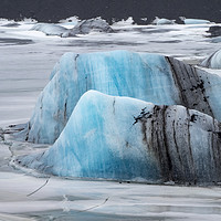 Buy canvas prints of Icelandic Views - Svínafellsjökull glacier  by Gail Johnson