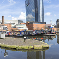 Buy canvas prints of Views around Birmingham city centre Uk by Gail Johnson