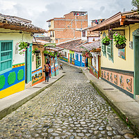 Buy canvas prints of Guatapé  by Gail Johnson