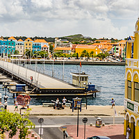 Buy canvas prints of  Punda  Curacao Views  by Gail Johnson