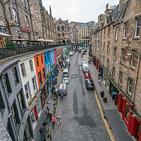 Buy canvas prints of  Edinburgh City , Scotland by Gail Johnson