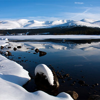 Buy canvas prints of Winter Views at Aviemore by Gail Johnson