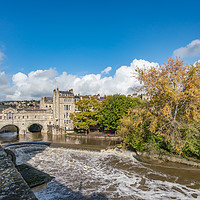 Buy canvas prints of The City of Bath in the UK  by Gail Johnson