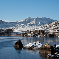 Buy canvas prints of winter in Snowdonia by Gail Johnson