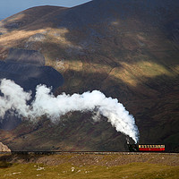 Buy canvas prints of Steam Train by Gail Johnson