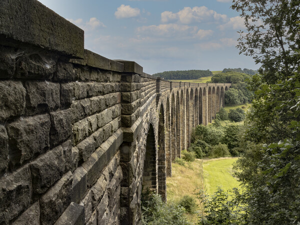 Hewenden Viaduct Cullingworth West Yorkshire Picture Board by Glen Allen