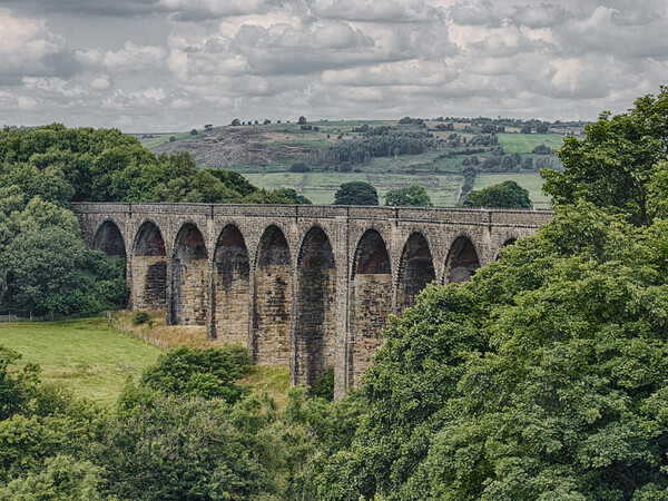 Hewenden Viaduct Cullingworth West Yorkshire Picture Board by Glen Allen
