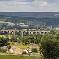 Buy canvas prints of Hewenden Viaduct Cullingworth Bronte Country  by Glen Allen
