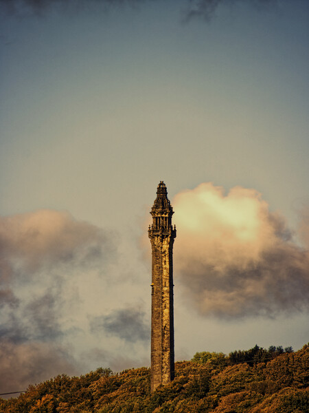 Wainhouse Tower from Copley West Yorkshire  Picture Board by Glen Allen