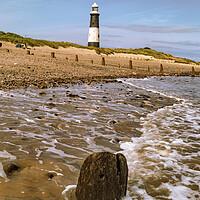 Buy canvas prints of Spurn Point Lighthouse by Glen Allen
