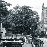 Buy canvas prints of Sowerby Bridge - Christ Church by Glen Allen