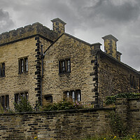 Buy canvas prints of Shibden Hall - From the Rear by Glen Allen
