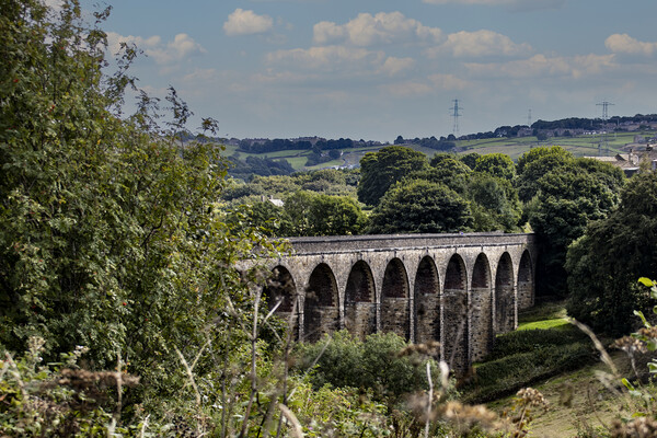 Thornton Viaduct West Yorkshire 02 Picture Board by Glen Allen
