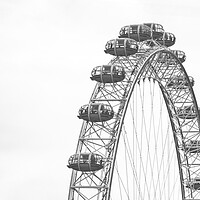 Buy canvas prints of London Eye  by Glen Allen