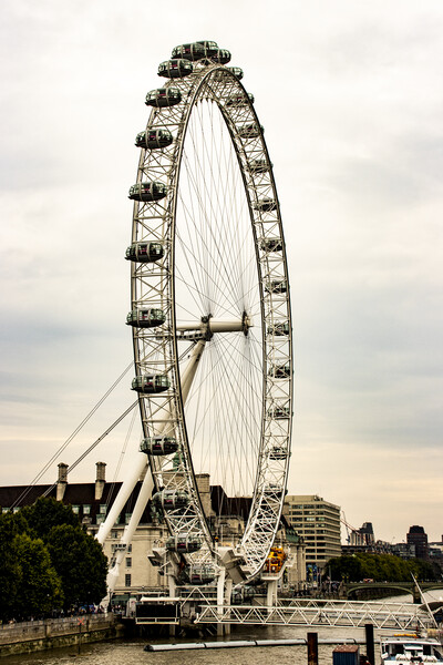 London Eye 02 Picture Board by Glen Allen