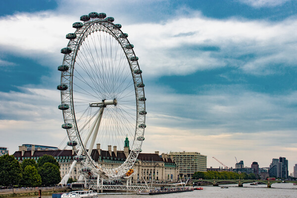 London Eye 03 Picture Board by Glen Allen