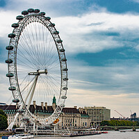 Buy canvas prints of London Eye 03 by Glen Allen
