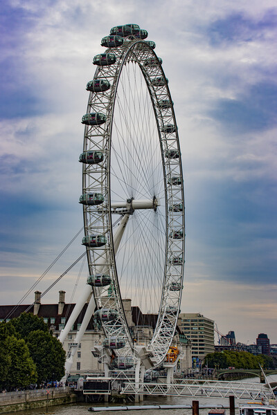 London Eye 05 Picture Board by Glen Allen