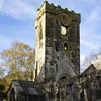 Buy canvas prints of St Thomas à Becket Church Heptonstall  by Glen Allen