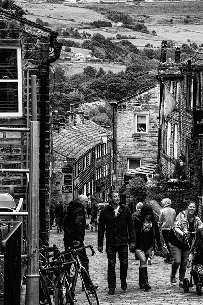 Haworth West Riding Yorkshire Picture Board by Glen Allen