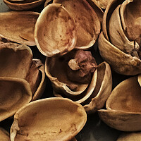 Buy canvas prints of Pistachio Shells by Glen Allen