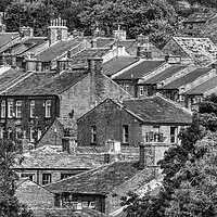 Buy canvas prints of Yorkshire Rooftops by Glen Allen