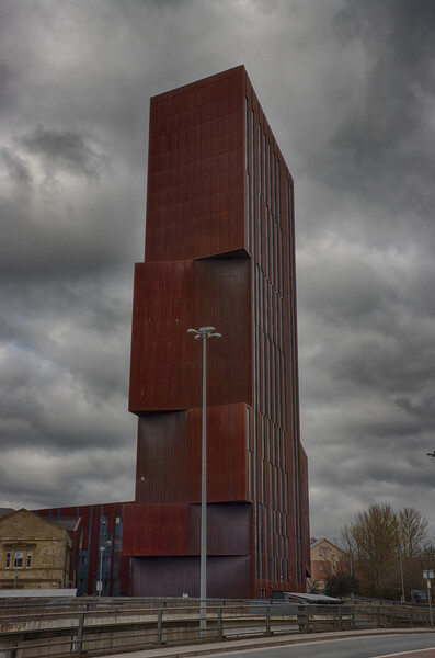 Broadcasting Tower Leeds Picture Board by Glen Allen
