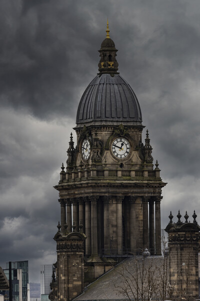 Leeds Town Hall Picture Board by Glen Allen