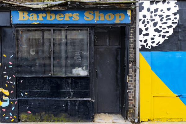 Barber Shop Picture Board by Glen Allen