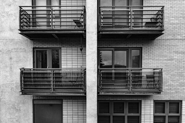 Balconies Picture Board by Glen Allen