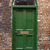 Buy canvas prints of Green Door by Glen Allen